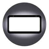 Aplique Pared Led Tortuga Rectangulo Foco E27-4267 Exterior Color Negro