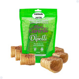 Mordedor Natural 9 Traquéia Bovina Dipetti Mini Canolli Cães