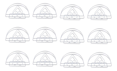 Pack 12 Servilletero Acero Inoxidable Utensilio Servilletas 
