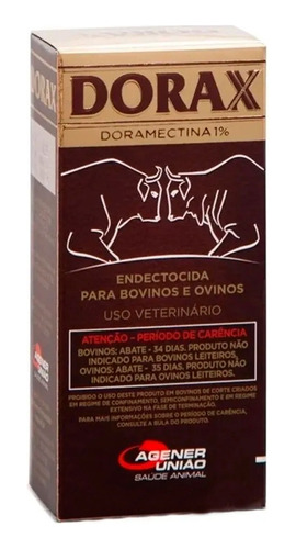 Dorax Doramectina 1% 1l - Agener União