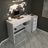  Mesa Home Office 72x40cm Organizadora Multiuso Para Quarto