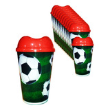 Vaso Pitillo Sorpresa Futbol X 12 Fiesta Infantil Soccer 