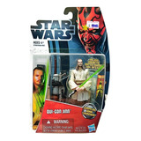 Figura Star Wars Movie Heroes Qui-gon Jinn 10 Cm - Ver Fotos