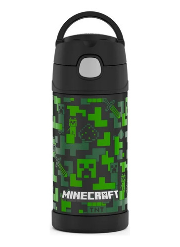 Termo Infantil Thermos Funtainer Kids Minecraft