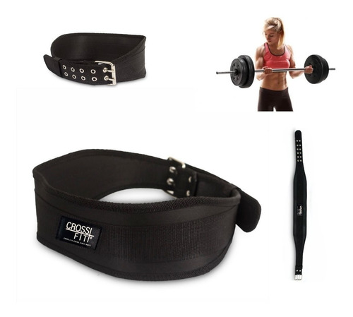 Cinturón Para Pesas Mujer Faja Para Cargar Gym Cross+fit