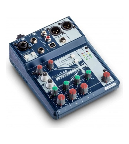 Consola Mixer Soundcraft Notepad 5 Analógica Interfase Usb