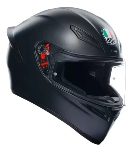 Capacete Agv K1s Monocolor Preto Fosco