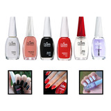 Kit 6 Esmaltes Colorama Mais Vendidos E Base Setim Roxinho