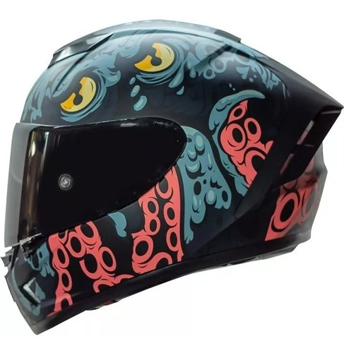 Casco Motociclista Kov Aircut Kraken P