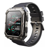 Smartwatch C20pro Llamadas Bluetooth Fitness Naranja Y Negro