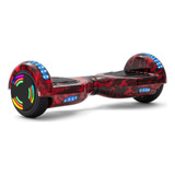 Skate Elétrico Hoverboard Antech K5 Vermelho 6.5 