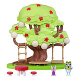 Bluey Juego De Árbol Con Escondite Secreto Figura Modelo [u]