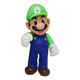 Muñeco Figura Super Luigi Wiiu Movible 20 Cm