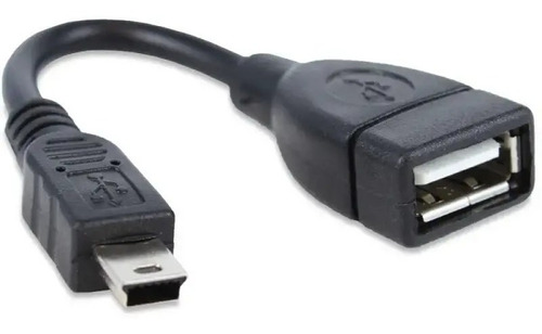 Cabo Adaptador Otg Mini Usb V3 Para Pendrive Celular Tablet