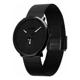 Reloj Hombre Skmei 9185 Malla Acero Minimalista Elegante