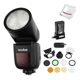 V1-n Flash With Ak-r1 Accessories Kit For Nikon, 76ws 2.4g