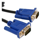 Cable Vga Db15 Macho A Macho Doble Filtrado 3mts Videcom