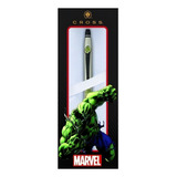 Bolígrafo Esférico Marvel Hulk Con Forma De Cruz At0622s-127 Fte