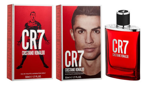 Perfume Cr7 Cristiano Ronaldo Eau De Toilette 50 Ml Para Hom