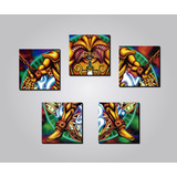 Set Cuadros Exodia Yu Gi Oh 30 X 30