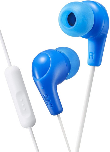 Auriculares Por Cable Con Microfono Y Control Remoto | Azul