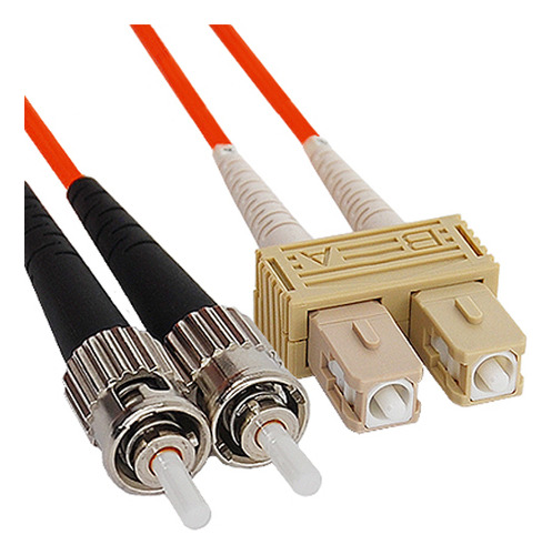 Puente De Fibra Óptica Sc-st Duplex Mm 62.5/125µm 3m