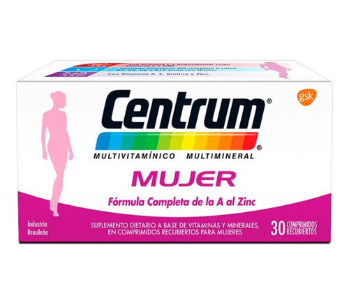 Centrum Mujer Multivitaminico-multimineral X30 Comprimidos