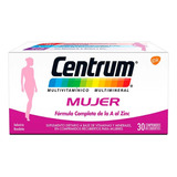 Centrum Mujer Multivitaminico-multimineral X30 Comprimidos