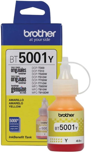 Botella De Tinta Brother Original Bt5001 T310 T510 T710 T910