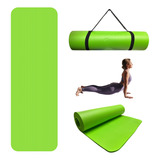 Tapete 10mm Portátil Yoga Pilates Fitness Ejercicio Relajaci