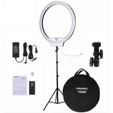 Led Ring Light Yongnuo Yn608 Origiral + Fonte + Tripé 2m