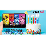 Vídeo Invitación Cumpleaños Miniforce Efectos 3d Hd