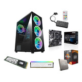 Torre Gamer Amd Ryzen 5 5600g +16gb Ram +m.2 512gb Radeon 7 