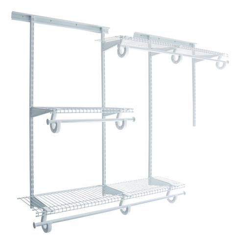 Rack Armable Acero Organizador Ropa Closet 4 A 6ft Ajustable