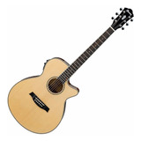Guitarra Electroacústica Ibanez Aeg10ii 1/2 Caja Corte