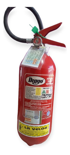 Matafuego Usado Abc 5kg Drago Cargado Para Comercio
