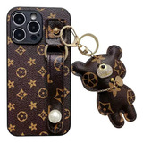 Capa De Telefone Anti-queda Com Pulseira Para iPhone 15 Pro