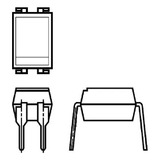 Ps2501-1 Optoacoplador Dip-4 