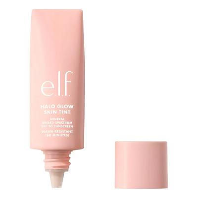 E.l.f Halo Glow Skin Base Tinta Facial Hidratante Spf 50 - Tono 4 Light Neutral 30ml | Envío gratis