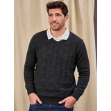 Sweater Pulover Mauro Sergio Escote V Hombre Tenca