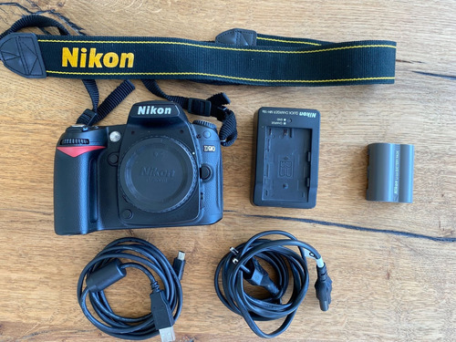  Nikon D90 Dslr Cor  Preto (corpo) Apenas 4503 Clicks