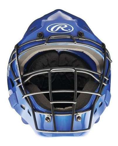 Rawlings Hockey Style Design Catcher S Helmet, Royal