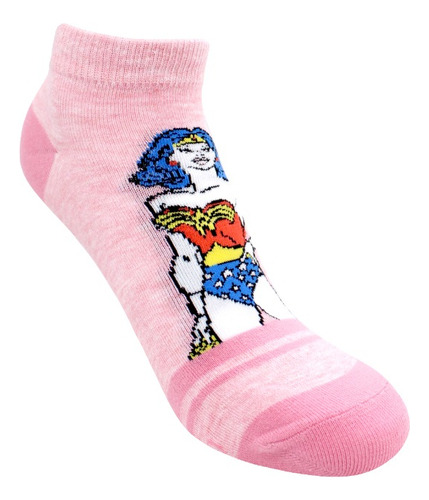 Calcetines Cortos Algodón Niñas Pack 3 Wonder Woman C1 Top