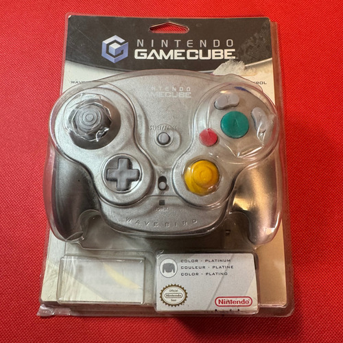 Control Nintendo Game Cube Wavebird Gc Platinum Original