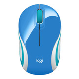 Mouse Optico Wireless Rf Usb 2.4 Logitech M187 3 Botones