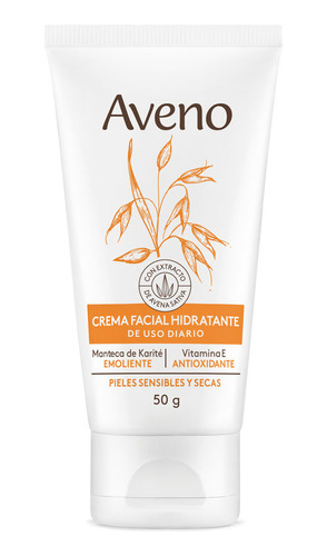 Crema Hidratante Facial Aveno Piel Seca Sensible 50gr