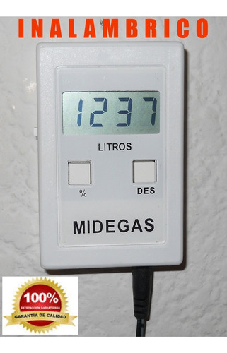 Medidor De Gas Lp Inalámbrico Para Tanque Estacionario