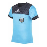 Camiseta Arbitro Athix Oficial Afa Celeste - Casaca Referee