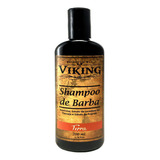 Shampoo Para Barbas Higiene Aos Fios Hidratante Viking 200ml