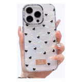 Funda Keep Smile Perla Corazoncito Para iPhone 12 Pro Max